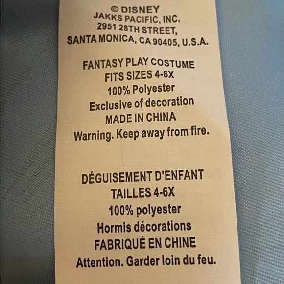 NWT-DISNEY FROZEN-ELSA ADVENTURE DRESS-GIRLS SIZE 4-6X - Picture 7 of 7